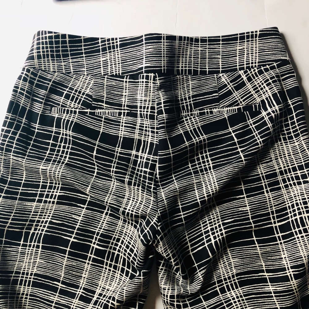 LOFT black / cream printed pants - Picture 6 of 6